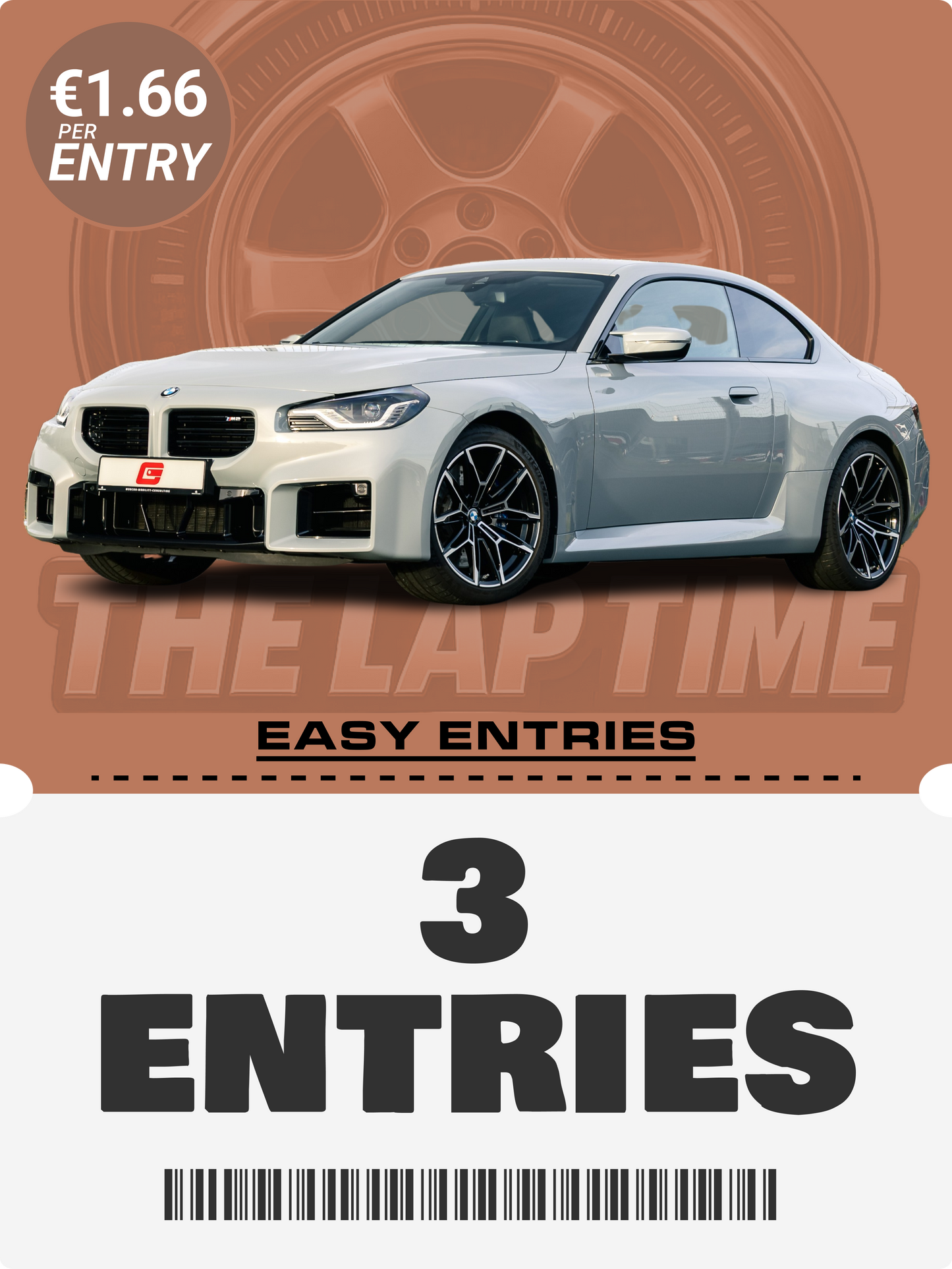 Easy Entry - Bronze (3 Entry)
