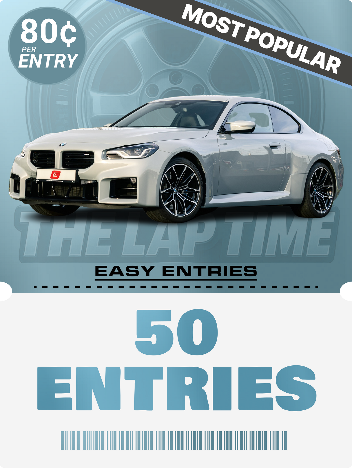 Easy Entry - Diamond (50 Entries)
