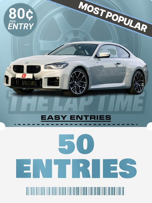 Easy Entry - Diamond (50 Entries)