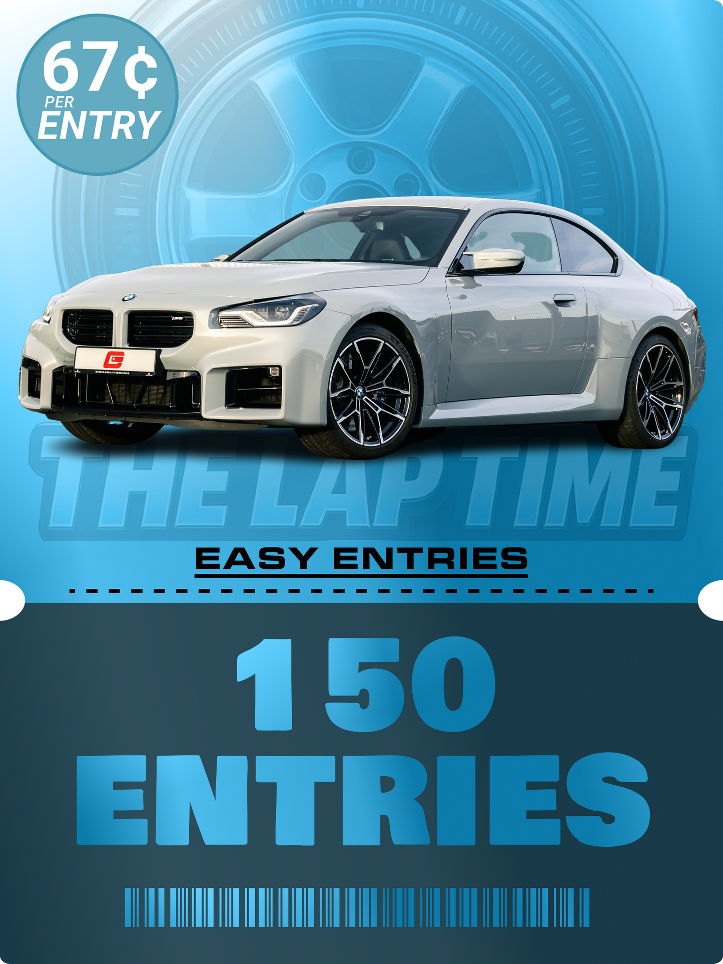 Easy Entry - Platinum (150 Entries)